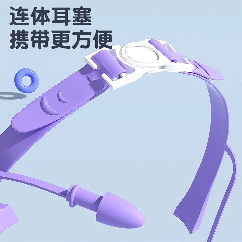 泳镜儿童女孩子防水防雾高清游泳专用护目镜训练泳镜泳帽专业套装