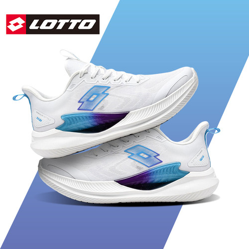 LOTTO乐途男网面透气运动跑步鞋