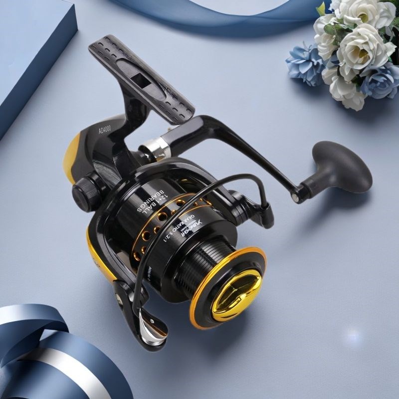 8000 9000型超大锚鱼轮金属无间隙渔轮鱼线轮纺车轮远投轮海钓轮