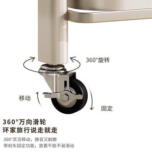 收纳小推车宿舍实用落地可移动卧室厨房客厅多功能多层置物架储物