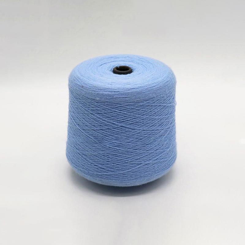 羊毛混纺纱线28晴支0美丽诺羊毛50%抗起球腈ABI纶%膨体5五五毛纱