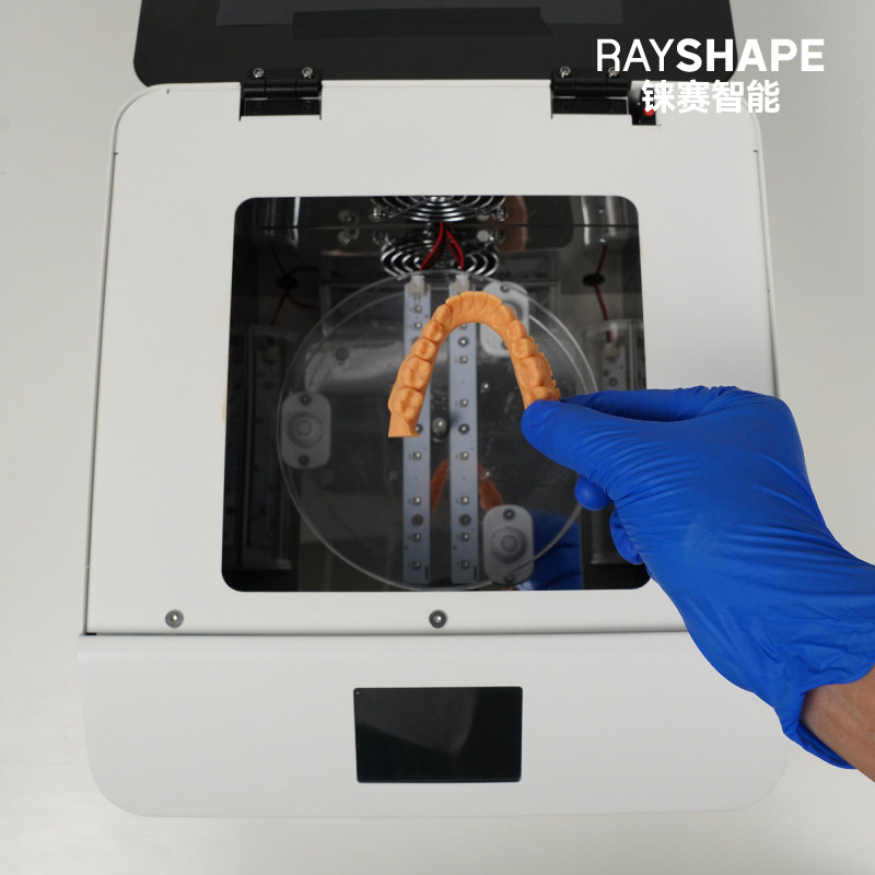 铼赛智能ShapeCure D UV固化箱 光敏树脂3D打印机二次固化机 高功率UV+旋转热风烘干后处理设备