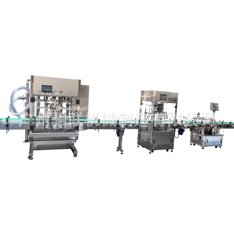 全自动4头6头8头液体灌装机沐浴露洗发水伺服灌装旋盖贴标生产机,工业油品/胶粘/化学/实验室用品,其他实验室设备,淘宝优惠券,粉丝福利购,淘宝优惠卷