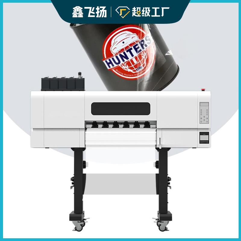 A3UVDTFA1水晶标卷材一体打印机60CM双头三头AB膜水晶标打印机