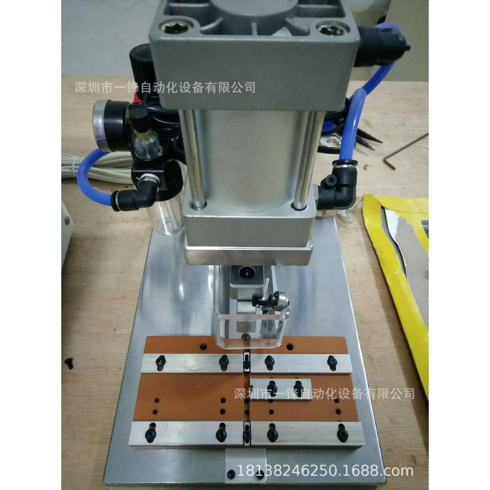 IDC气电式排线压接机刺破式铆压机1.27/2.0/2.54电脑排线USB冲压