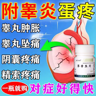 附睾炎硬结消炎用药精索静脉曲张囊肿睾丸炎疼痛急慢性附睾炎肿大