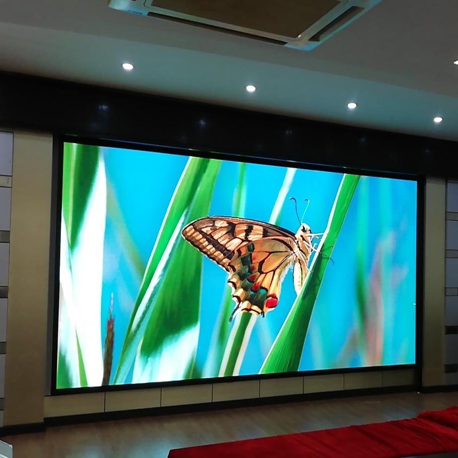 室内会议室展厅led显示屏高清led显示屏p2高清led电子屏