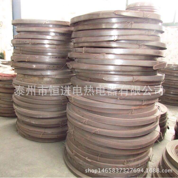 恒进电热 铁铬铝电热合金扁带0cr27al7mo2电阻带 电热扁带