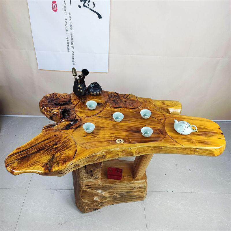 茶树几小型茶海木阳台客厅木雕RPW桌子桩原家用树根根实木茶几雕