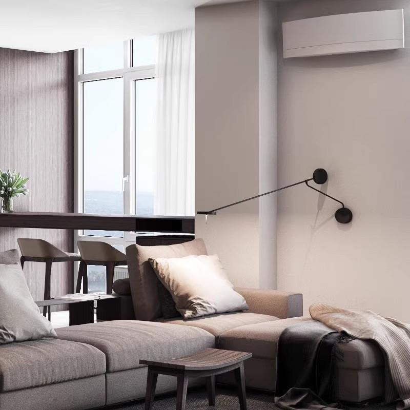 意式极简灯设计师创壁意个性客厅书房卧可节70076旋转调长室杆摇