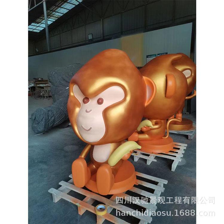 玻璃钢雕塑厂家 公园广场园林景观小品树脂纤维 玻璃钢雕塑卡通