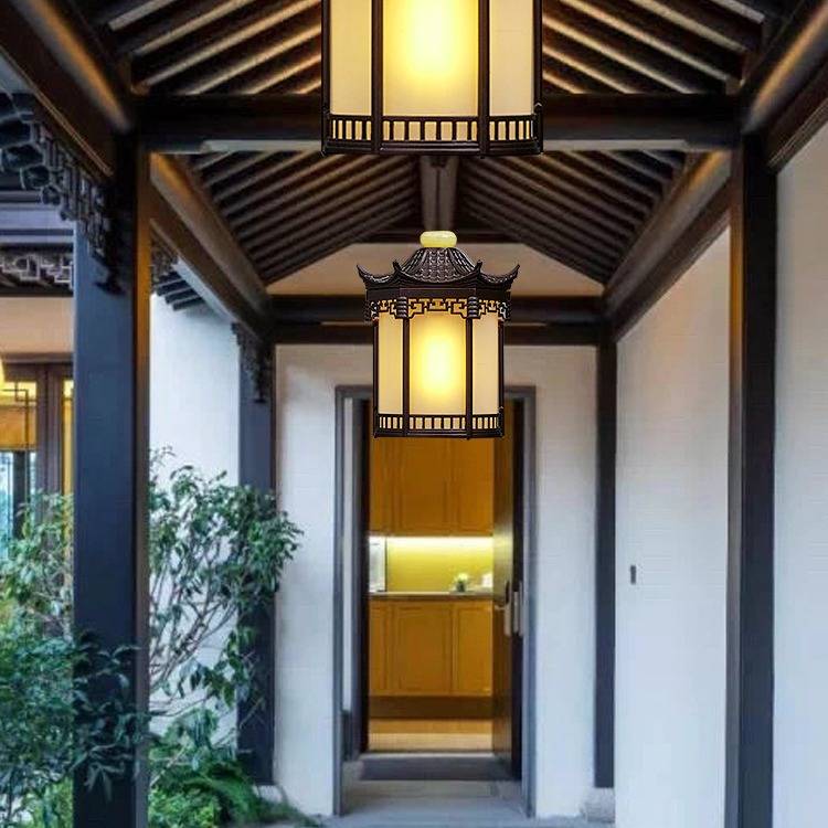 中式户外仿古灯笼中国风室外庭院宫廷凉亭连廊别墅大门口吊灯