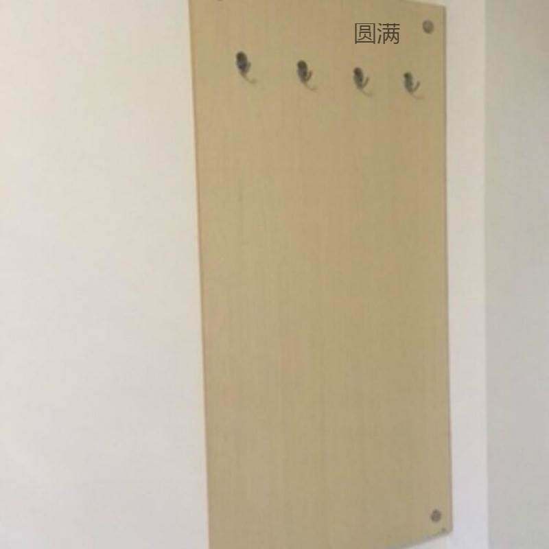 YM公寓出租屋宾馆挂衣板壁挂墙上置物架电视柜挂衣钩