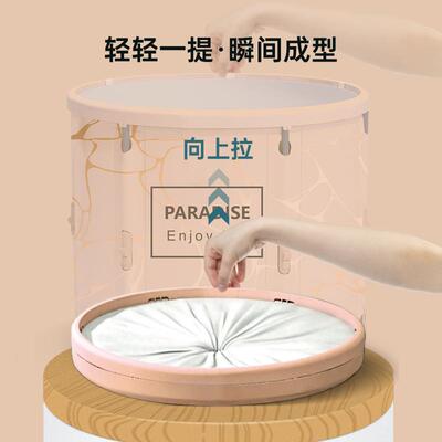 成人家用泡澡用桶大叠人折浴缸号全身熏蒸汗蒸两沐浴桶pzt008大洗