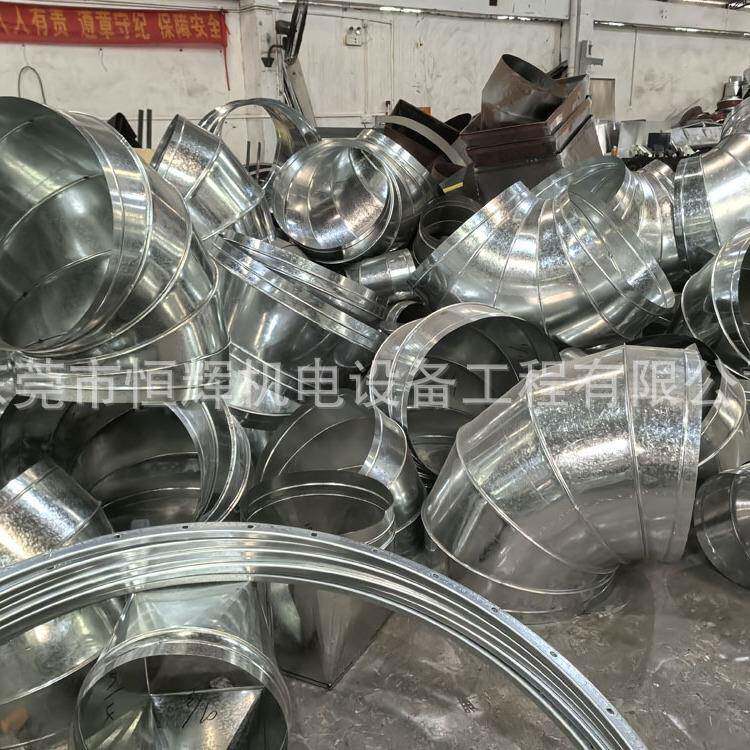 布厂涂风工程涂布机配通套管通道除湿控温风风管