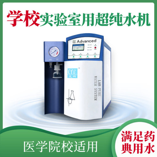 艾柯一级水机 60L/H 超纯水制备 中职中专化验检验设备一级水