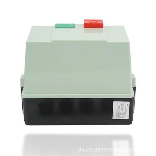 磁力起动器QCX1E2L1-2D12电磁力启UTP动控制器塑料-外壳磁力开关