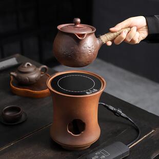 碳炉电双用煮茶器炉煮茶炉明壶火户外便携陶2891烧水 围炉煮茶套装