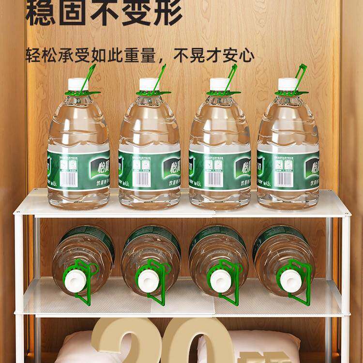 伸缩衣柜分层隔柜子层架置物架利分割抽拉收SPO纳神空器间用衣板