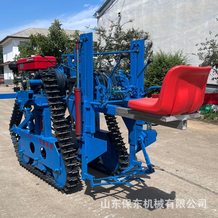 履带式35马力大葱收获机震动式起葱机自走式收大葱机器