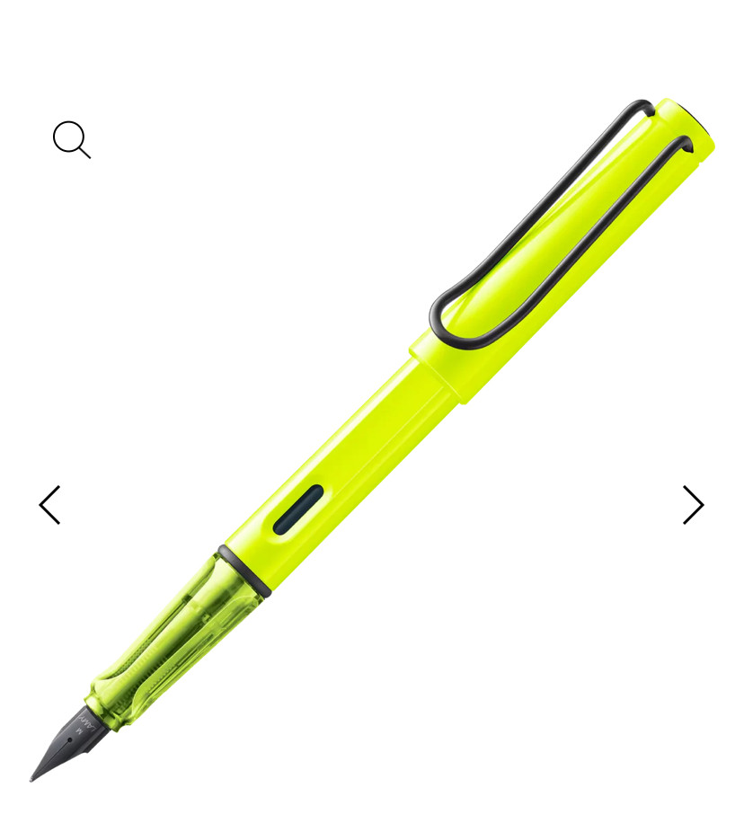 凌美 Lamy Safari 狩猎 2026冰柠黄白气泡粉钢笔 宝珠笔铅笔礼物