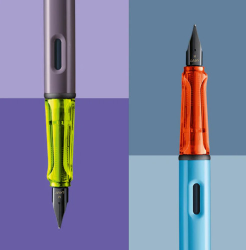 （现货）凌美Lamy2025年度限量版恒星Al-star温网紫唤醒蓝钢笔