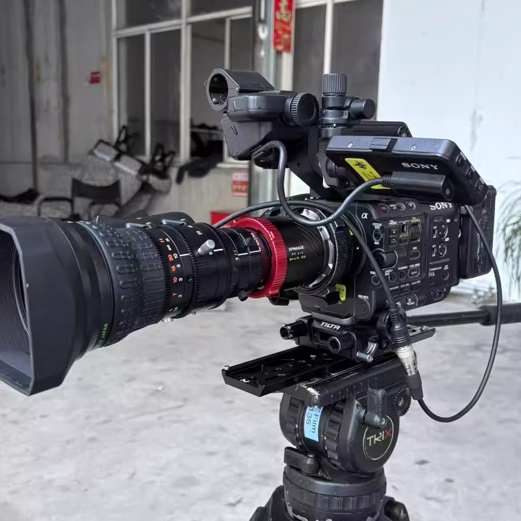 B4广播镜头转索尼FX64K转接环