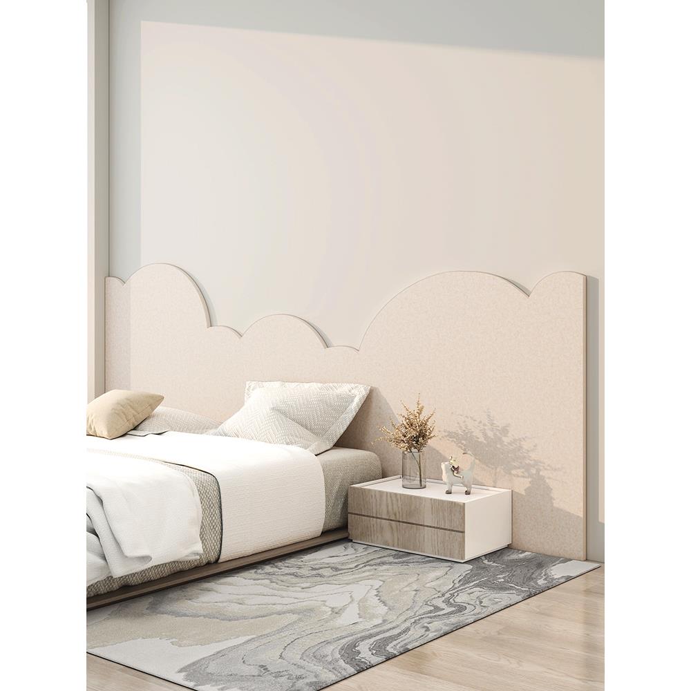 儿童房羊毛毡墙贴床围墙围立体不伤墙可移除墙面装饰遮丑防霉防潮