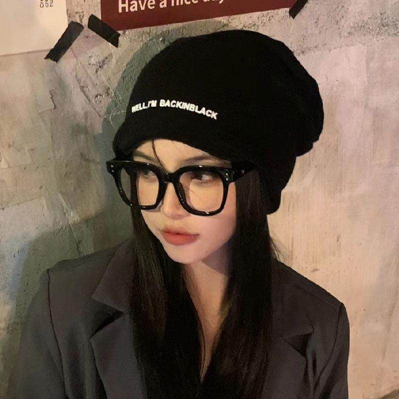 黑框眼镜女款素颜神器高级感显脸小近视方框粗框方圆脸大框眼镜框