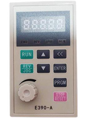 台创tesech变频器控制调速小面板E390-A矢量通用型单相0.4/0.75KW