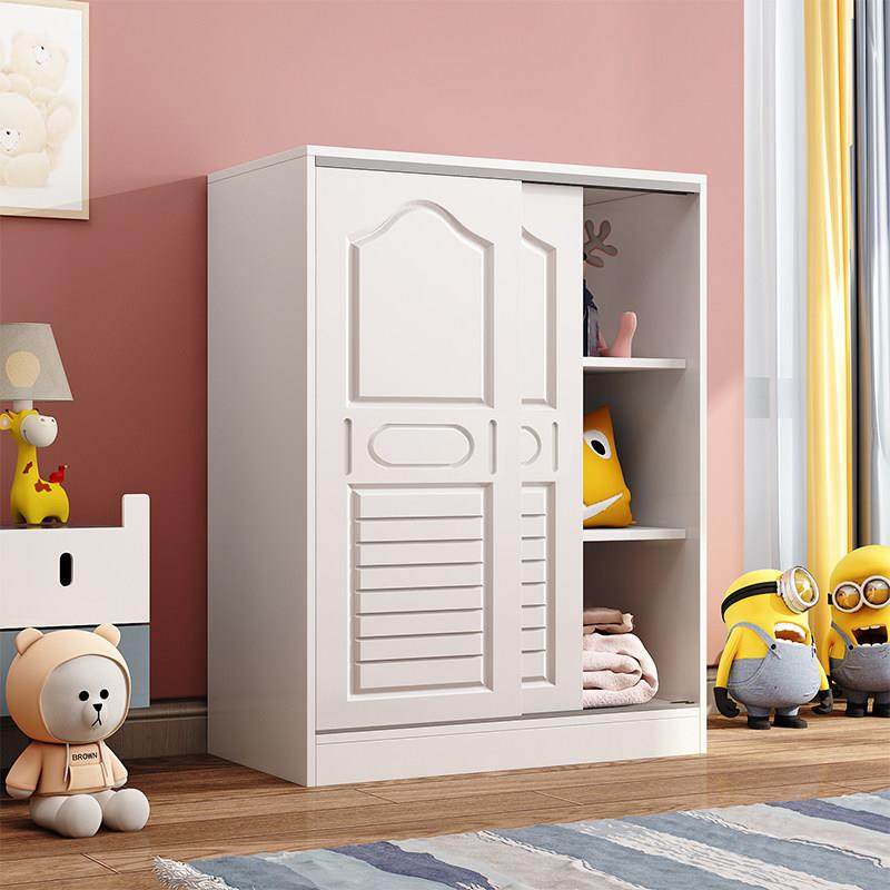 儿童衣柜实木家用卧室小户型推拉门女孩小衣橱宝宝收纳柜子矮简易,住宅家具,独立衣柜,淘宝优惠券,粉丝福利购,淘宝优惠卷