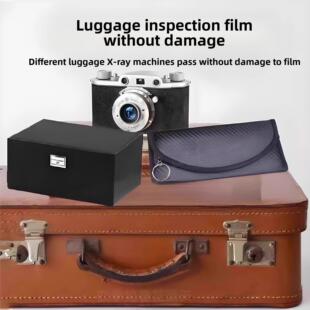 胶卷防x光袋相机胶片收纳盒安检保护铅暗袋防辐射避曝光箱收纳包
