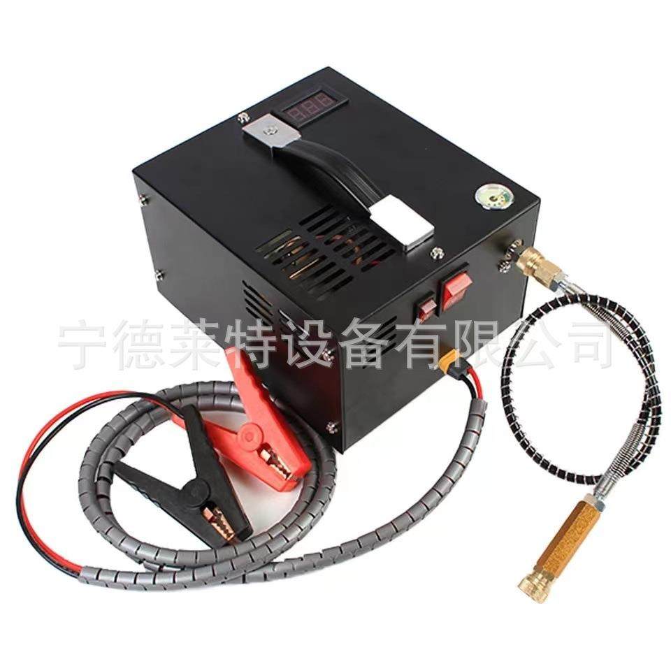 12伏车载高压打气泵30mpa高压打气机充气泵30mpa高压打气筒40mpa