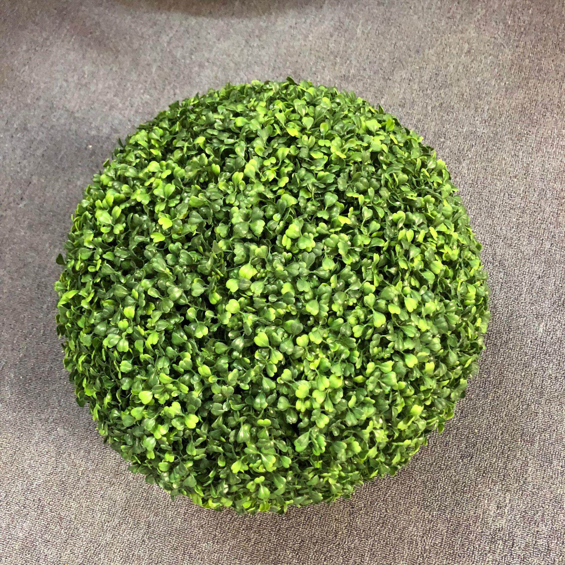 仿真金草草球米兰草人造植物球 皮金钱字塔AL-2668小草树盆栽栅栏