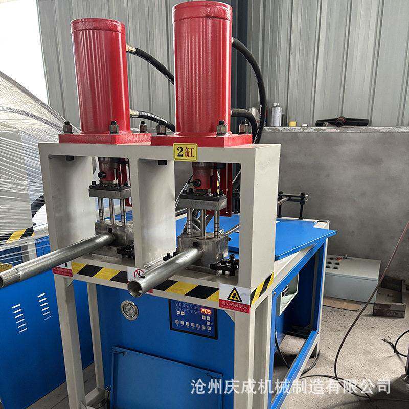 圆管冲孔机半自动圆管冲孔机护栏支架法兰方管冲孔