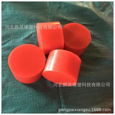 厂家定制优力胶聚氨酯圆柱 聚氨酯护套定做加工耐磨 聚氨酯减震块