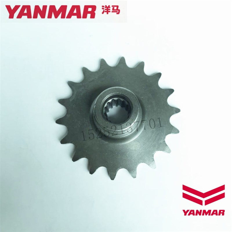 洋马收割机配件AG600二次斜搅龙复脱器链轮 齿轮