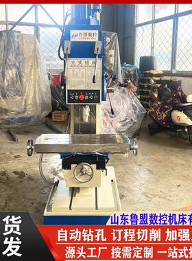 鲁盟Z5050B立式钻床方柱型深孔法兰盘立钻Z5150B-1自动走刀