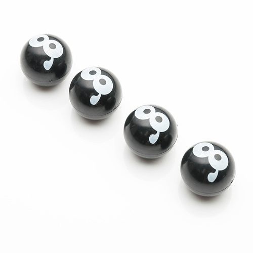 汽车气门嘴帽轮胎气门嘴帽 轮胎气嘴 气门芯帽 盖子用品超市4只装