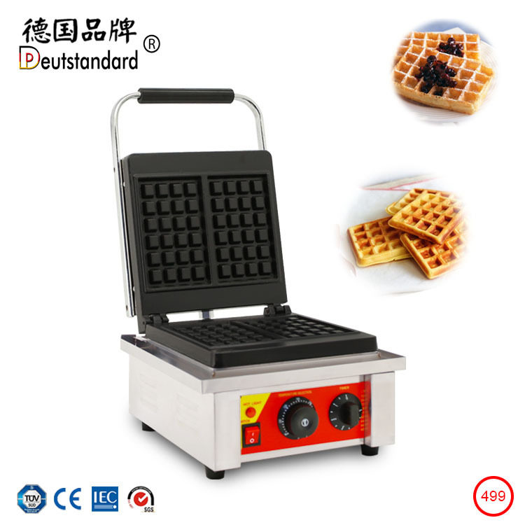 铸铁两片方形华夫炉/比利时华夫饼机/华夫炉厂家松饼机华夫电烤炉