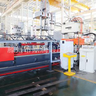 YQ32T400锚杆托盘成型液压自 垛机400吨四柱油压机 全动机上料带码