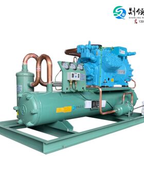 原装浙江博莱特YBF6G30.2Z 制冷压缩机组 BLAIT水冷机组 冷库设备