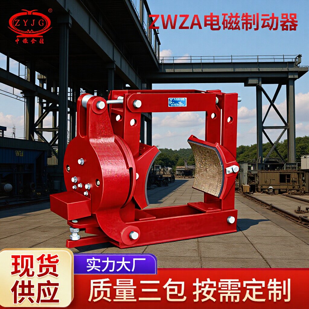 焦作现货直流电磁制动器ZWZA-300配刹车片线圈电磁铁