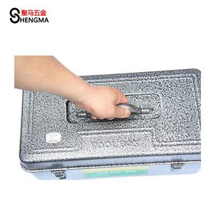 特大號雙層鐵皮工具箱維修箱電工工具盒零件盒19寸加厚家用超結(jié)實(shí)