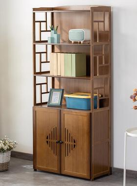 9柜家用书架靠墙一层体实木书本架现代简约置物柜落书NOS地儿C童