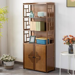 9柜家用书架靠墙一层体实木书本架现代简约置物柜落书NOS地儿C童