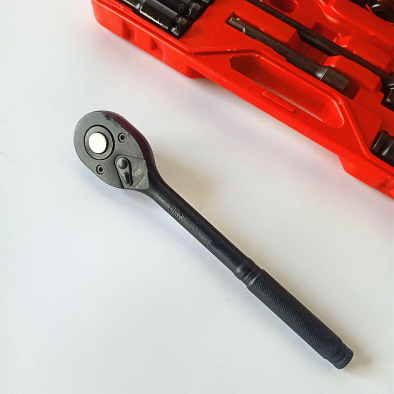 汽手套筒加长气动套筒扳手套装2气VLV2件汽车扳加长动修套筒头