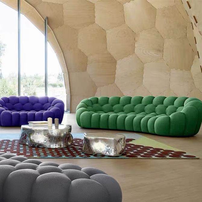 法式计式轻奢奇罗堡奶油风弧IEV形布艺沙发意别墅客厅设创意泡泡,鲜花速递/花卉仿真/绿植园艺,其它园艺用品,淘宝优惠券,粉丝福利购,淘宝优惠卷