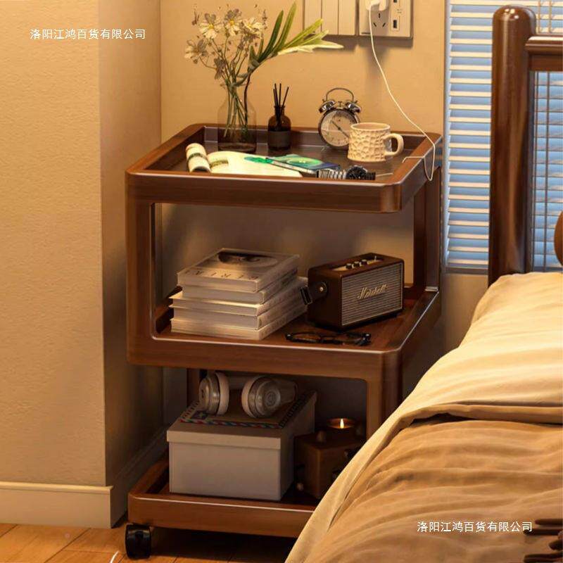 动床头柜小桌子茶几置物架沙发边DIY几几创意侧极简边柜角简移易
