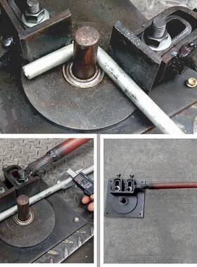 钢筋弯曲机筋弯箍弯机手折弯机钢弯OXA弧机不锈钢动打弯机小型曲